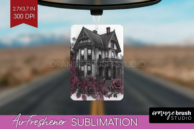 Dark Gothic Air Freshener PNG - Victorian Gothic PNG