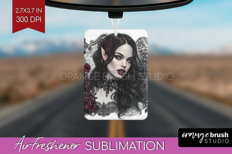 Dark Gothic Air Freshener PNG - Victorian Gothic PNG example image 1