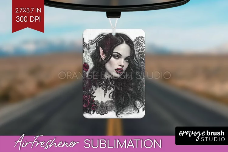 Dark Gothic Air Freshener PNG - Victorian Gothic PNG