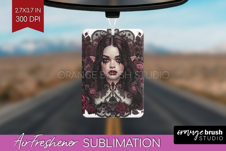 Dark Gothic Air Freshener PNG - Victorian Gothic PNG example image 1