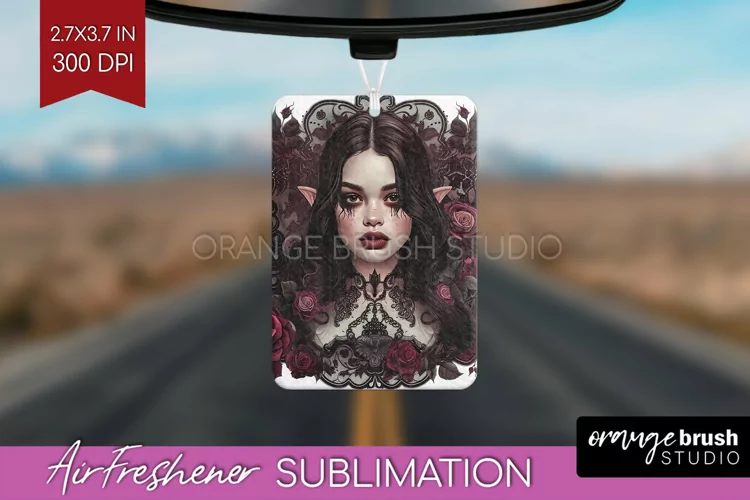 Dark Gothic Air Freshener PNG - Victorian Gothic PNG