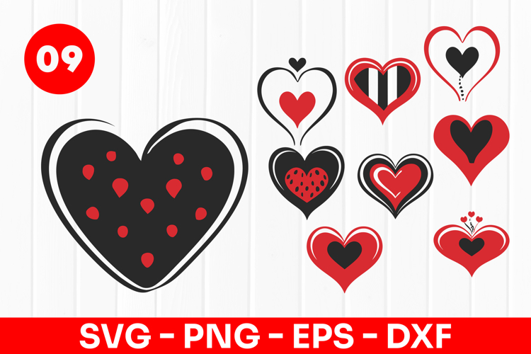 Heart Pattern Svg