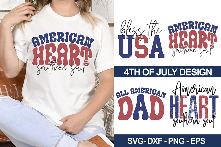 4th Of July T-shirt Design - 4th Of July Design