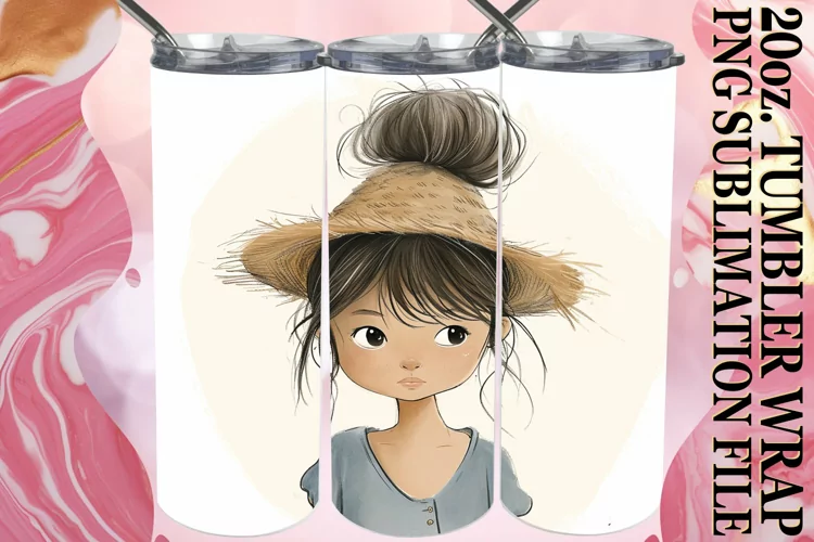 Watercolor Wonderland: Child Tumbler Sublimation
