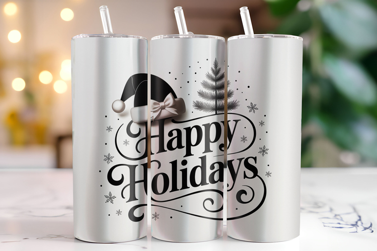 Christmas Tumbler Wrap Image 11