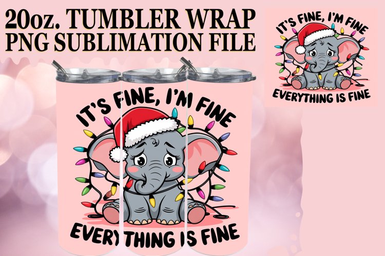 Christmas Tumbler Wrap Image 20