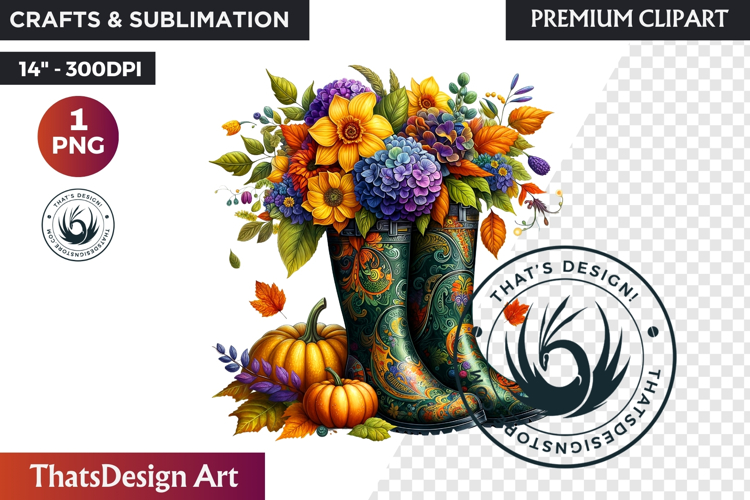 Rain Boots Clipart Image 19