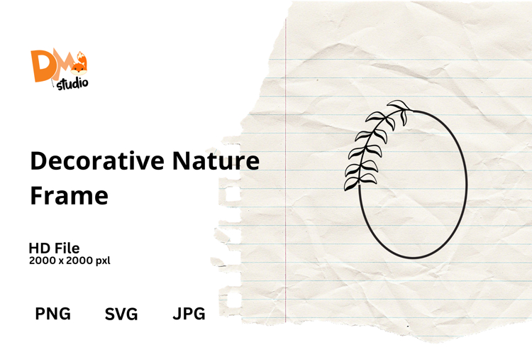 Leaf Outline Clipart Image 11