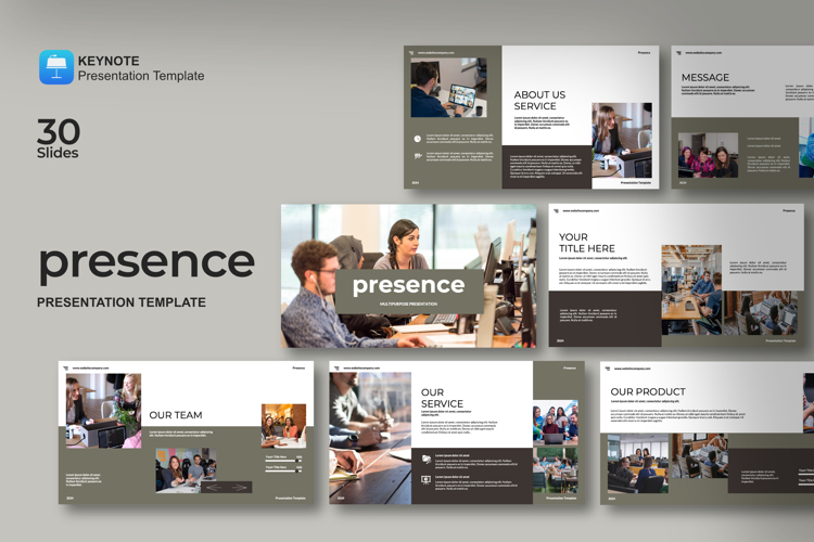 Presence Keynote Template