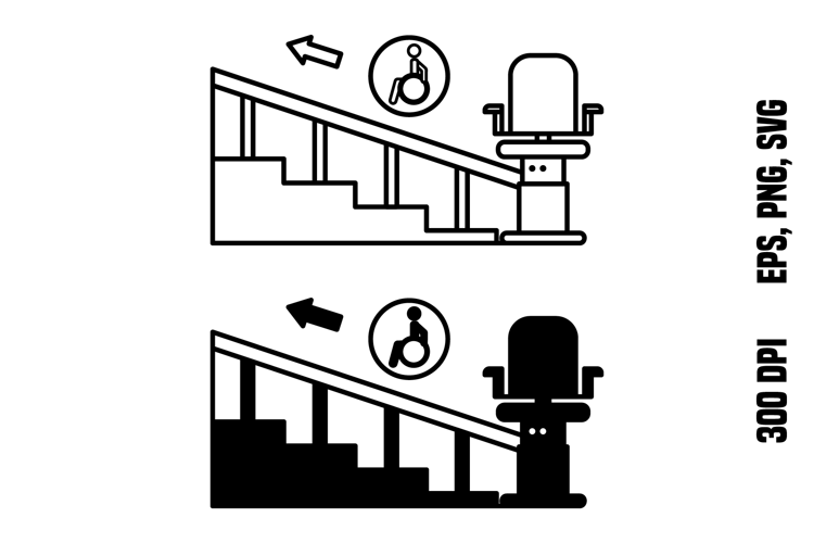 Stair Lift Icons