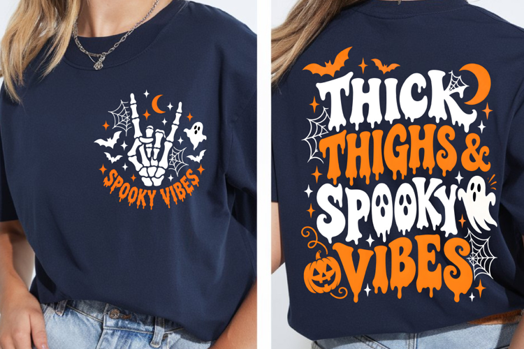 Spooky Vibes PNG, Trending Halloween PNG, Halloween PNG