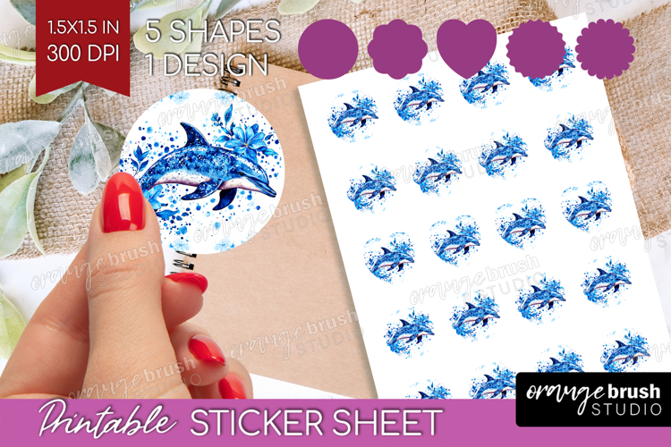 Dolphin Clipart Image 12
