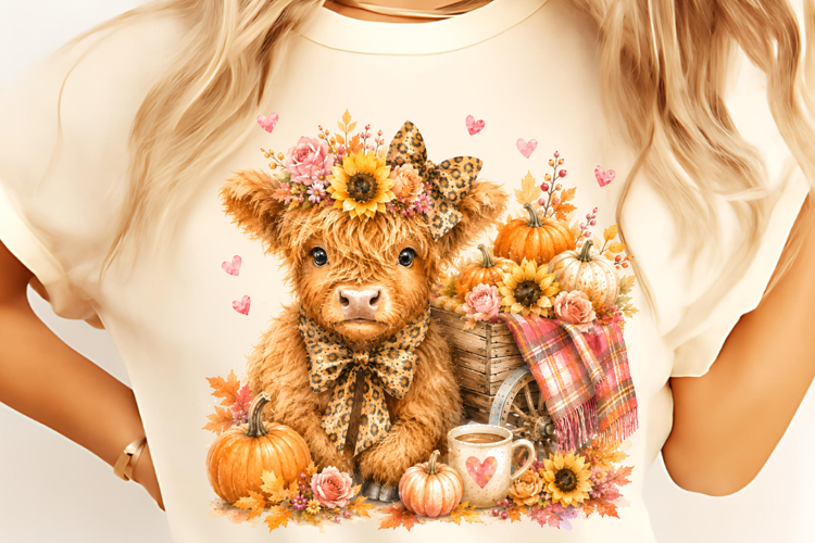 Halloween Pumpkin Sublimation, Trending Halloween PNG, Cow