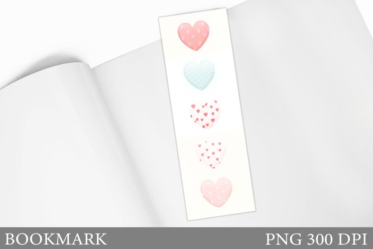 Flowers Bookmark Sublimation. Wildflowers Bookmark Design example image 1