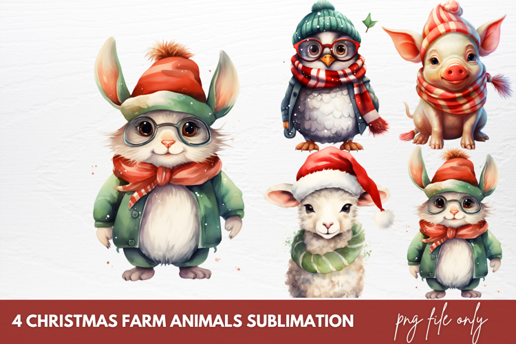 Christmas Watercolor Clipart Image 14