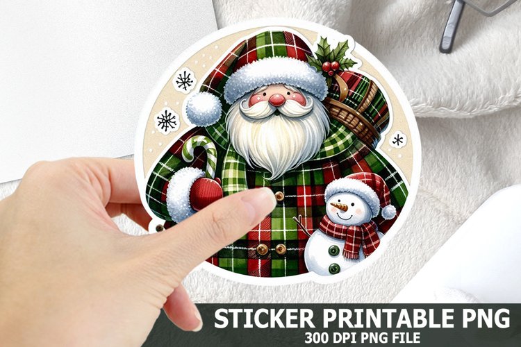 Santa Christmas Clipart Image 21