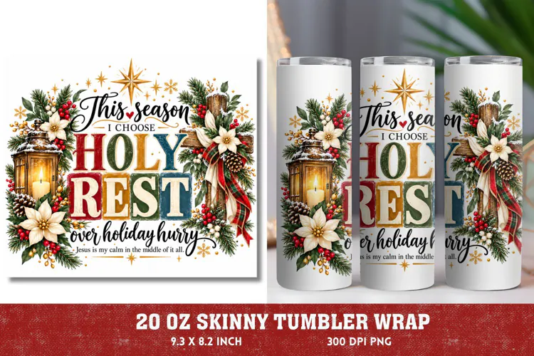 Jesus Brings Calmer Christmas PNG, Breathe Deep Christian Ch