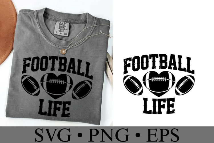 Football Life Svg | Game Day Svg | Sport Svg | Shirt Svg