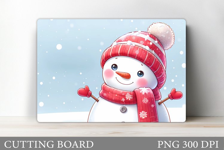 Cute Snowman Clipart Image 9