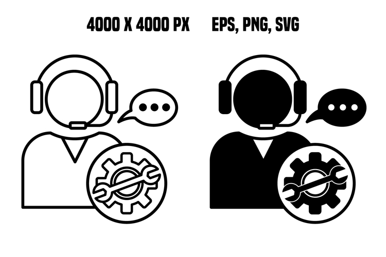 Technical Support Icons