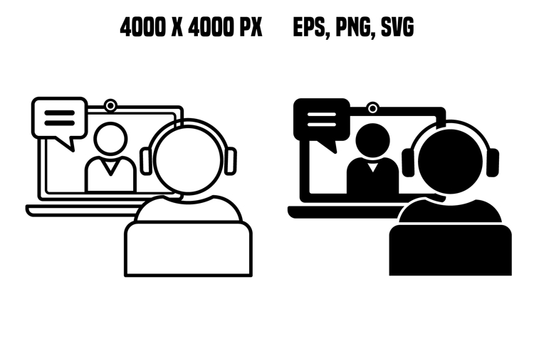 Online Teaching Icons