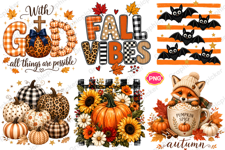Autumn Sublimation, Fall Sublimation, Halloween Sublimation