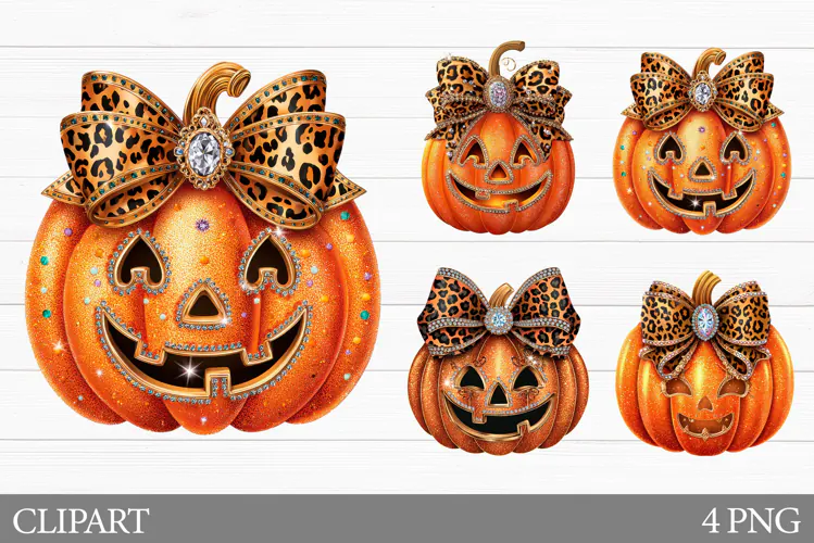 Halloween Pumpkin Clipart. Pumpkin Sublimation