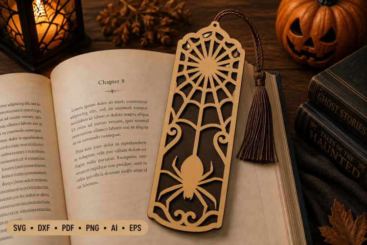 Halloween Bookmark Laser Cut SVG