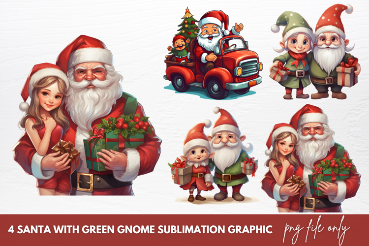 Christmas Gnome Clipart Image 24