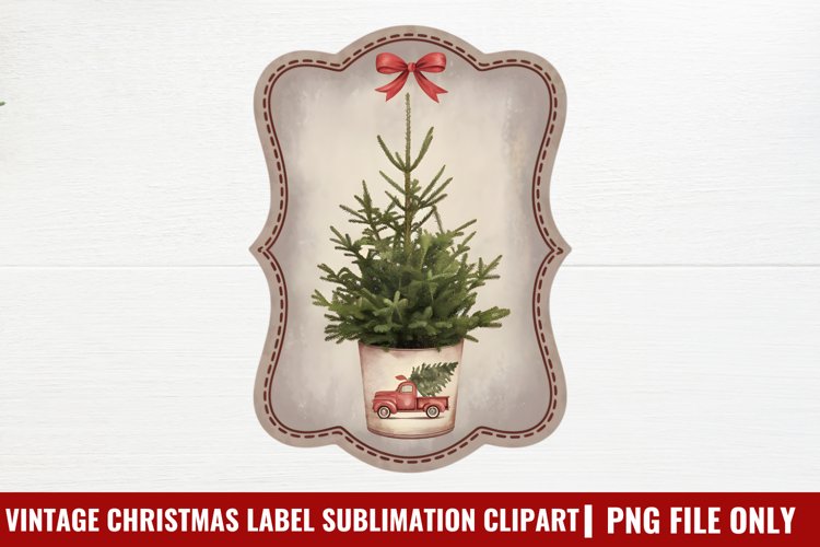 Vintage Christmas Clipart Image 4