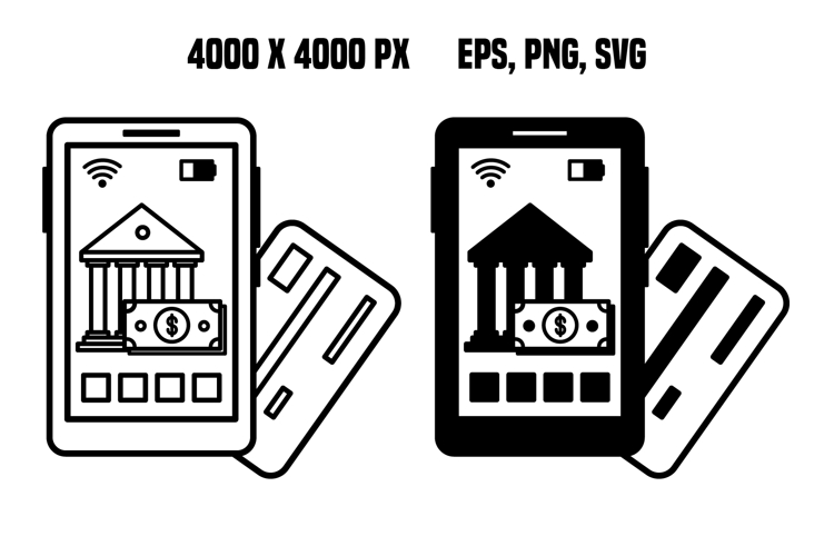 Mobile Banking Icons