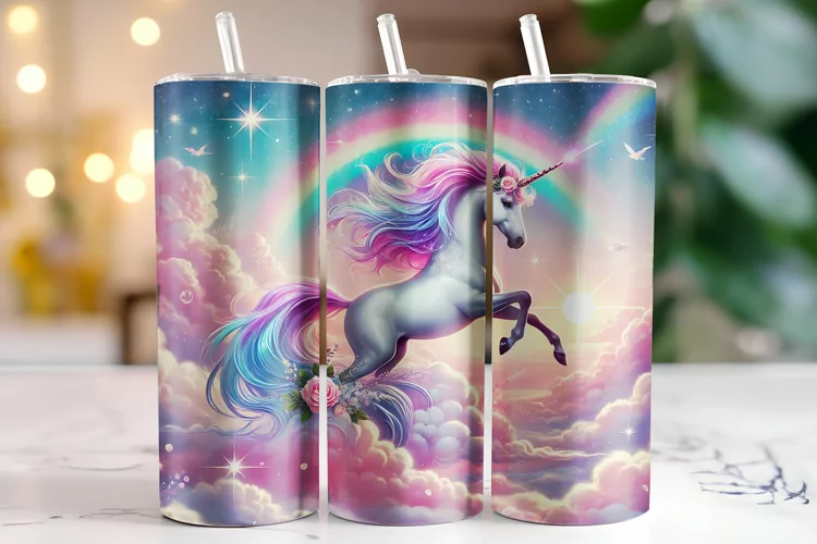 Unicorn Tumbler Wrap | Sublimation | Tumblers