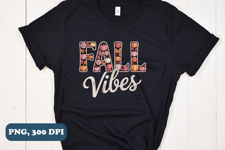 Retro Fall Vibes PNG, Pumpkin Lace PNG Sublimation design