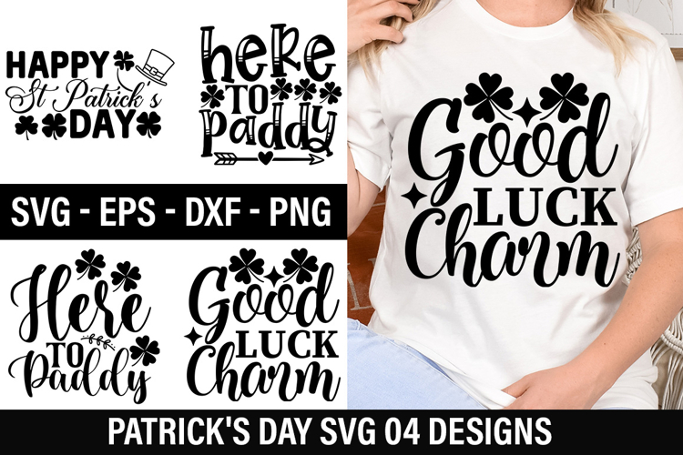St. Patricks Day SVG Design - Happy St Patrick s day
