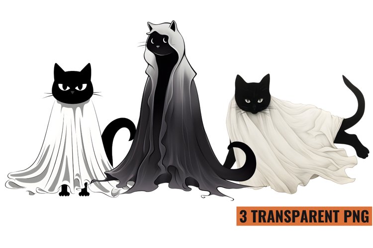 Halloween Cat Clipart Image 16