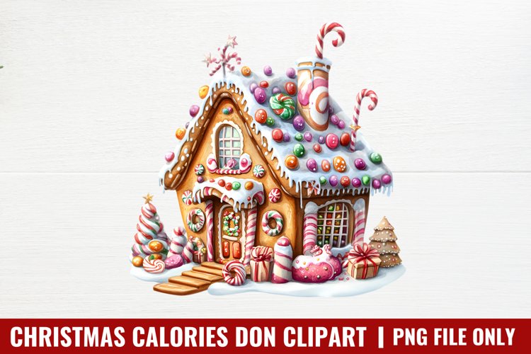 Christmas calories don Clipart PNG