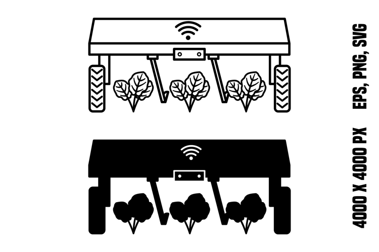 Weeding Robot Icons