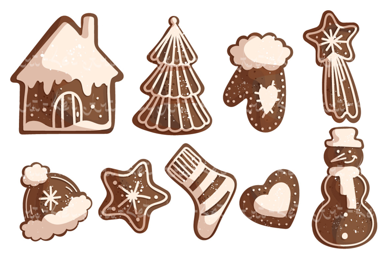 Gingerbread Clipart Image 7