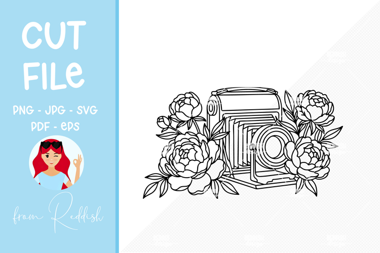Vintage Camera Clipart Image 9