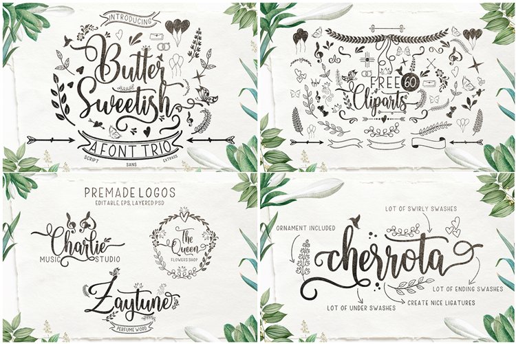 Lovely Font Bundle