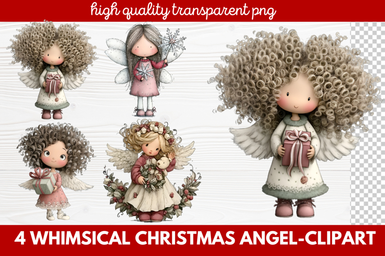 Christmas Angel Clipart Image 5