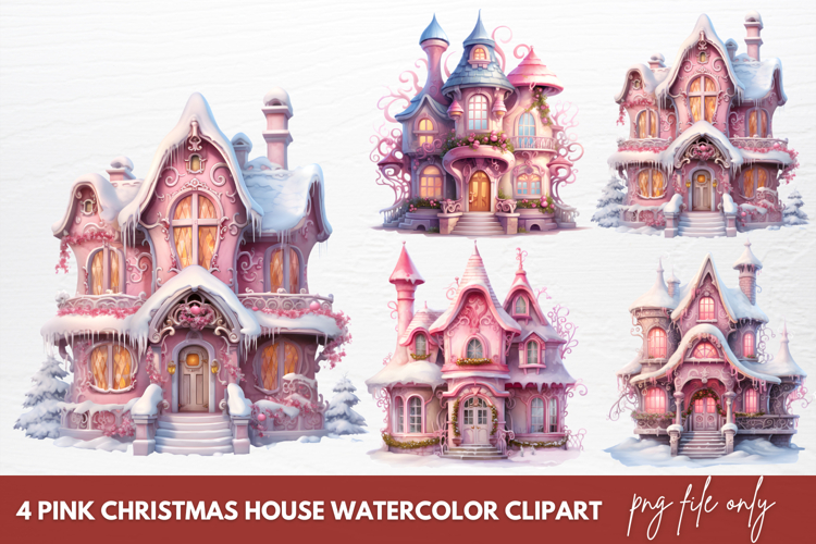 Christmas Watercolor Png Image 3