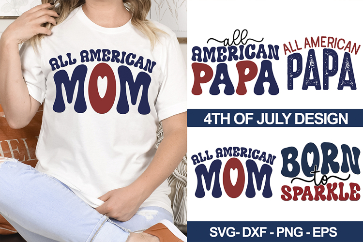 4th Of July T-shirt Design - 4th Of July Design