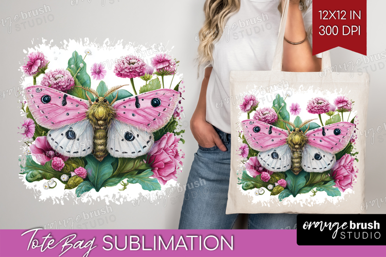 Magical Forest Tote Bag - Fantasy Tote Bag PNG Sublimation