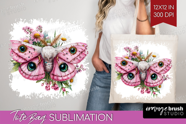 Magical Forest Tote Bag - Fantasy Tote Bag PNG Sublimation