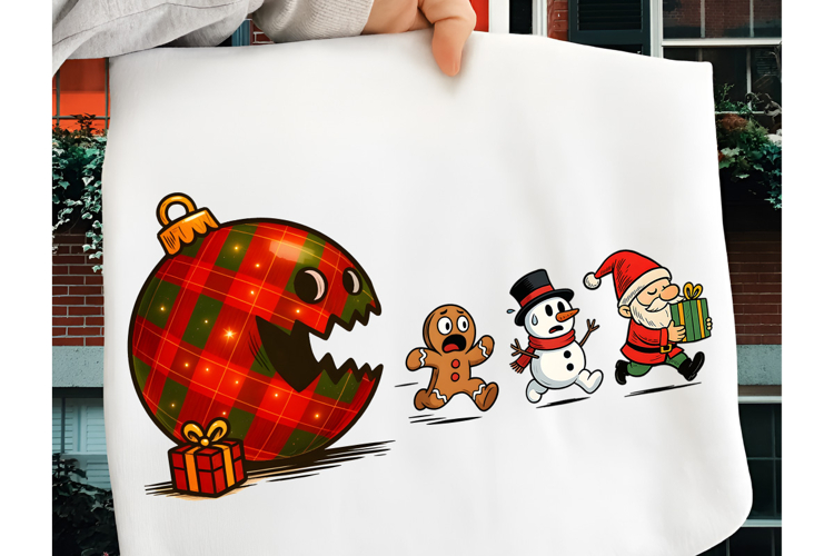 Funny Christmas Ghosts PNG, Christmas Ornament Ghosts PNG