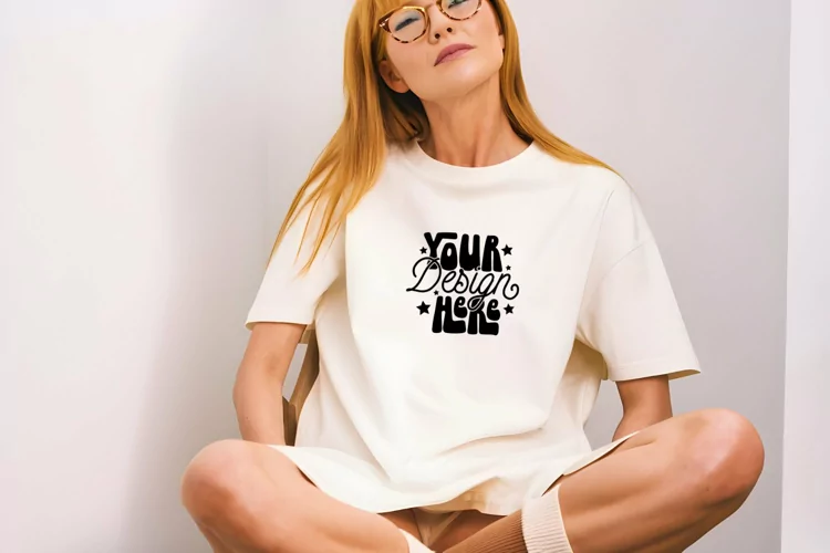 Comfort Colors 1717 Mockup Tshirt, Comfort Colors Mock Up
