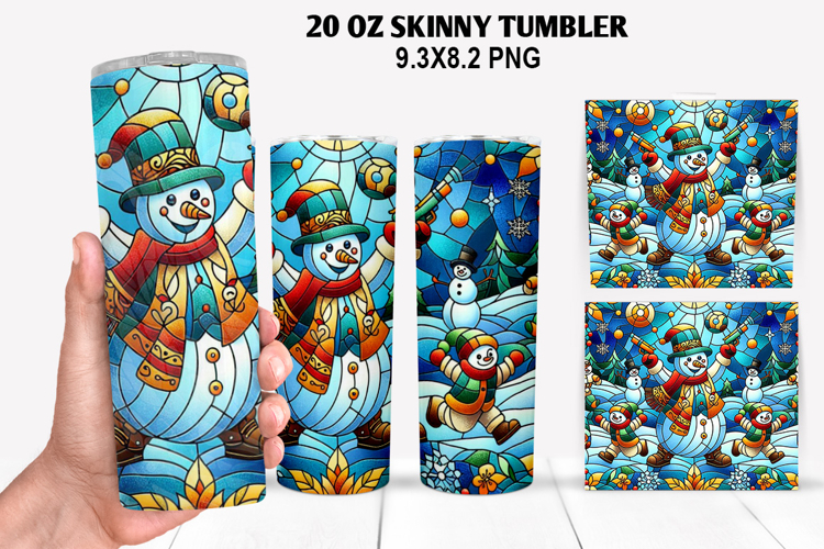 Christmas Tumbler Wrap