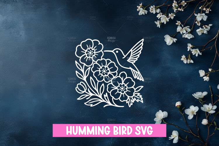 Hummingbird Silhouette Image 23