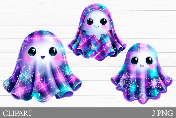Cute Ghost Clipart. Halloween Clipart